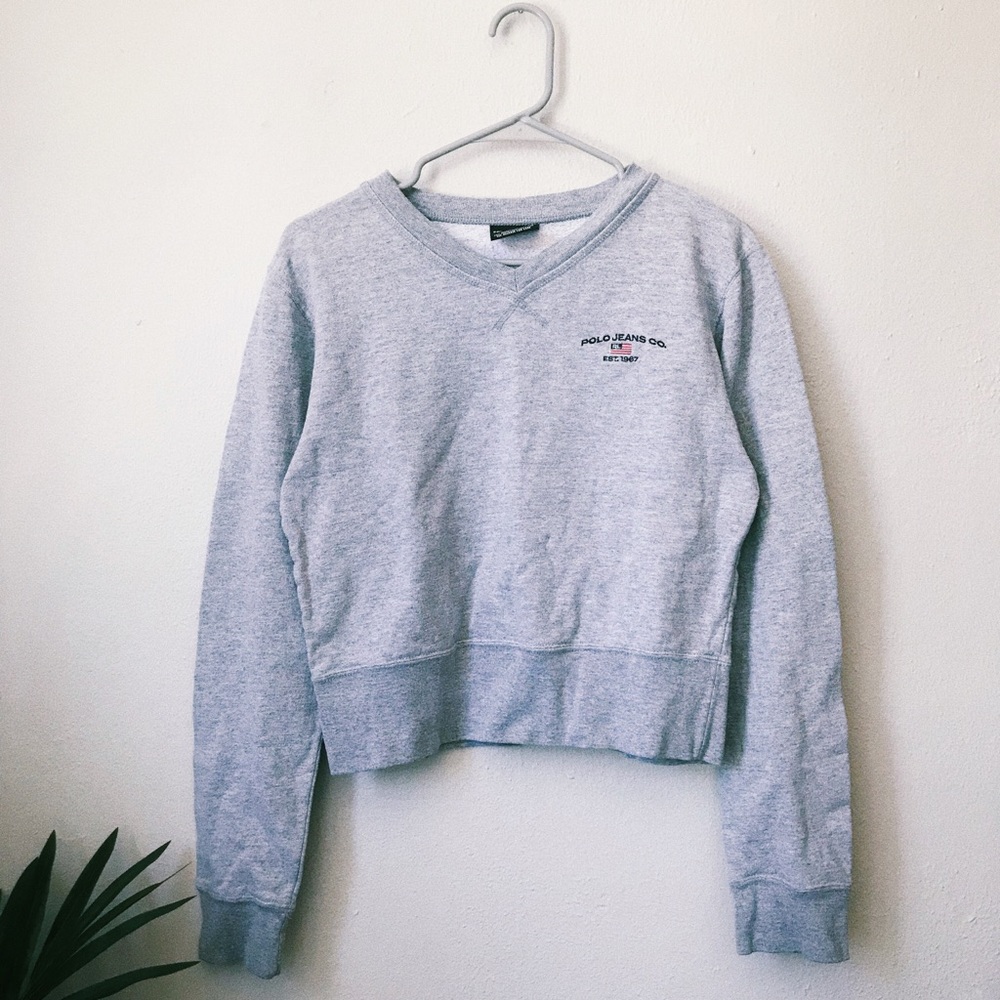 POLO Jeans Co. vintage cropped longsleeve
